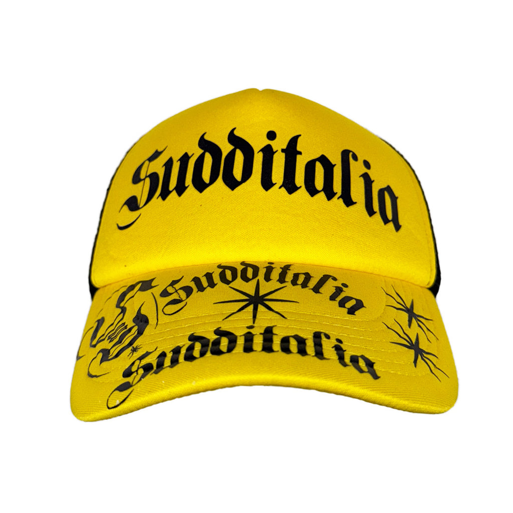 Cappello Trucked Giallo e Nero