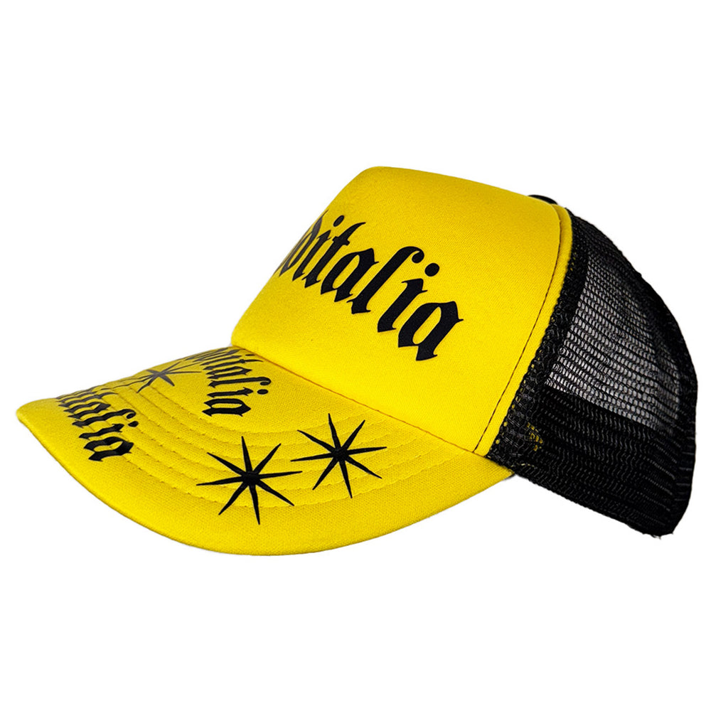 Cappello Trucked Giallo e Nero