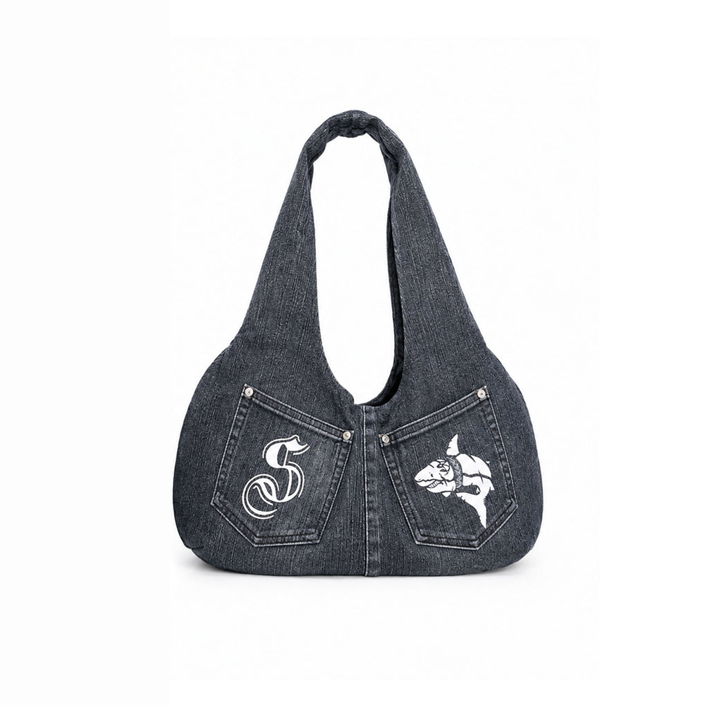 ‘’Big Ass’’ Denim Bag- 8/10