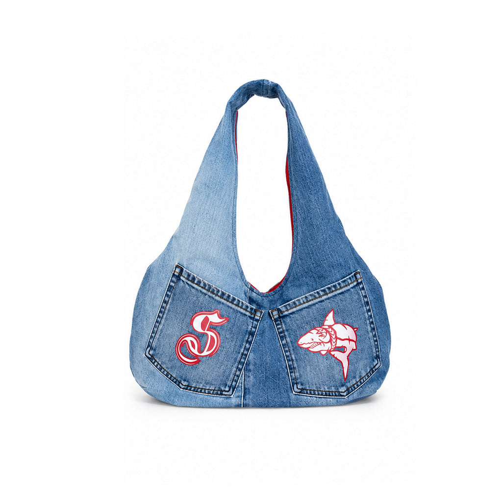 ‘’Big Ass’’ Denim Bag - 3/10