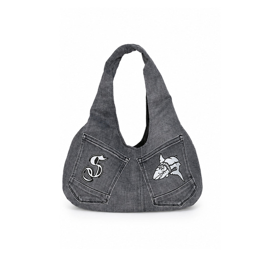 ‘’Big Ass’’ Denim Bag - 2/10