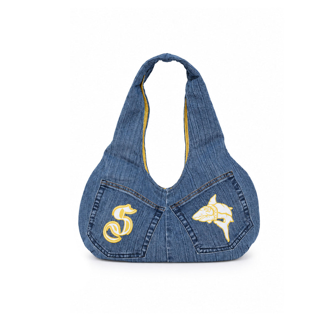 ‘’Big Ass’’ Denim Bag - 4/10
