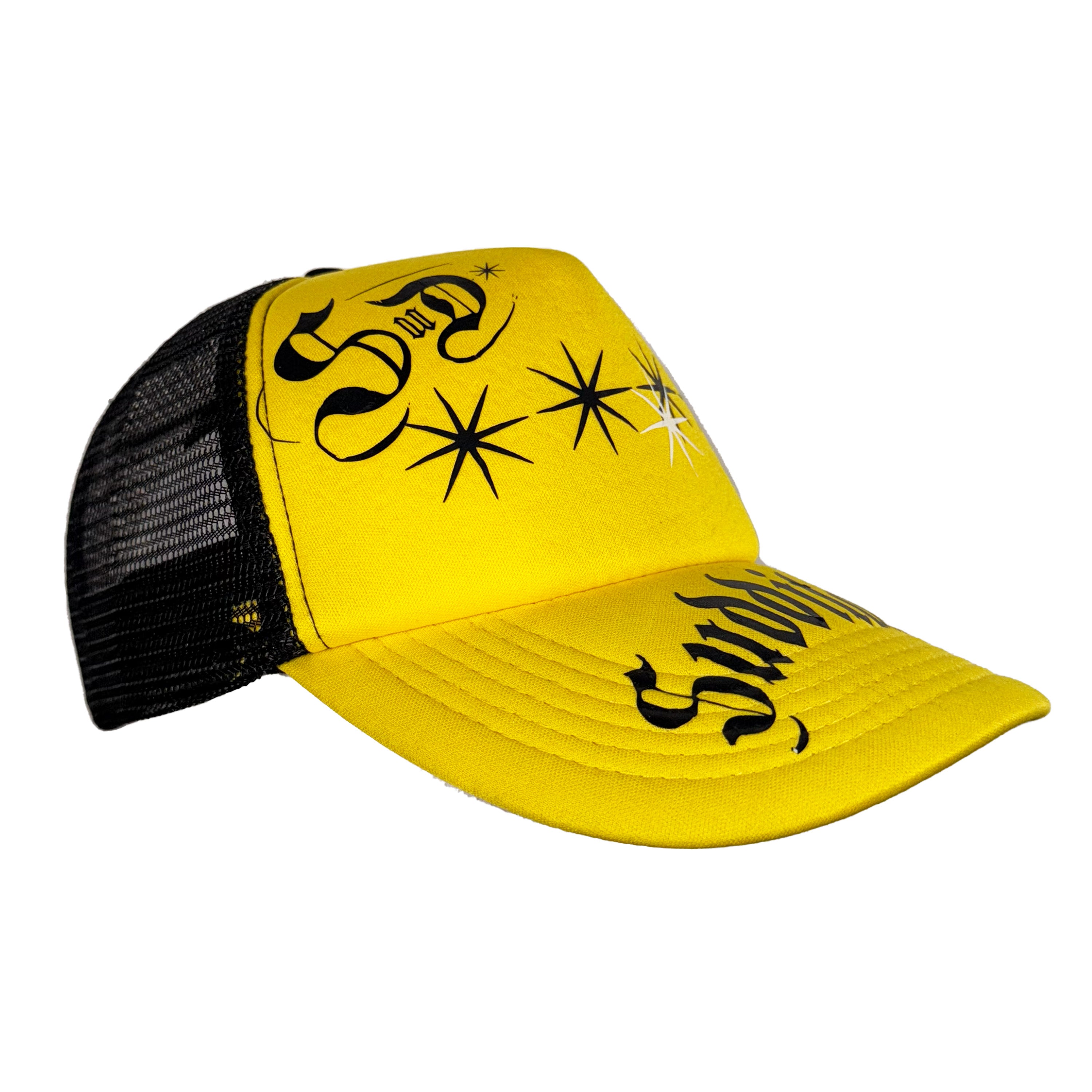 Cappello Trucked Giallo e Nero