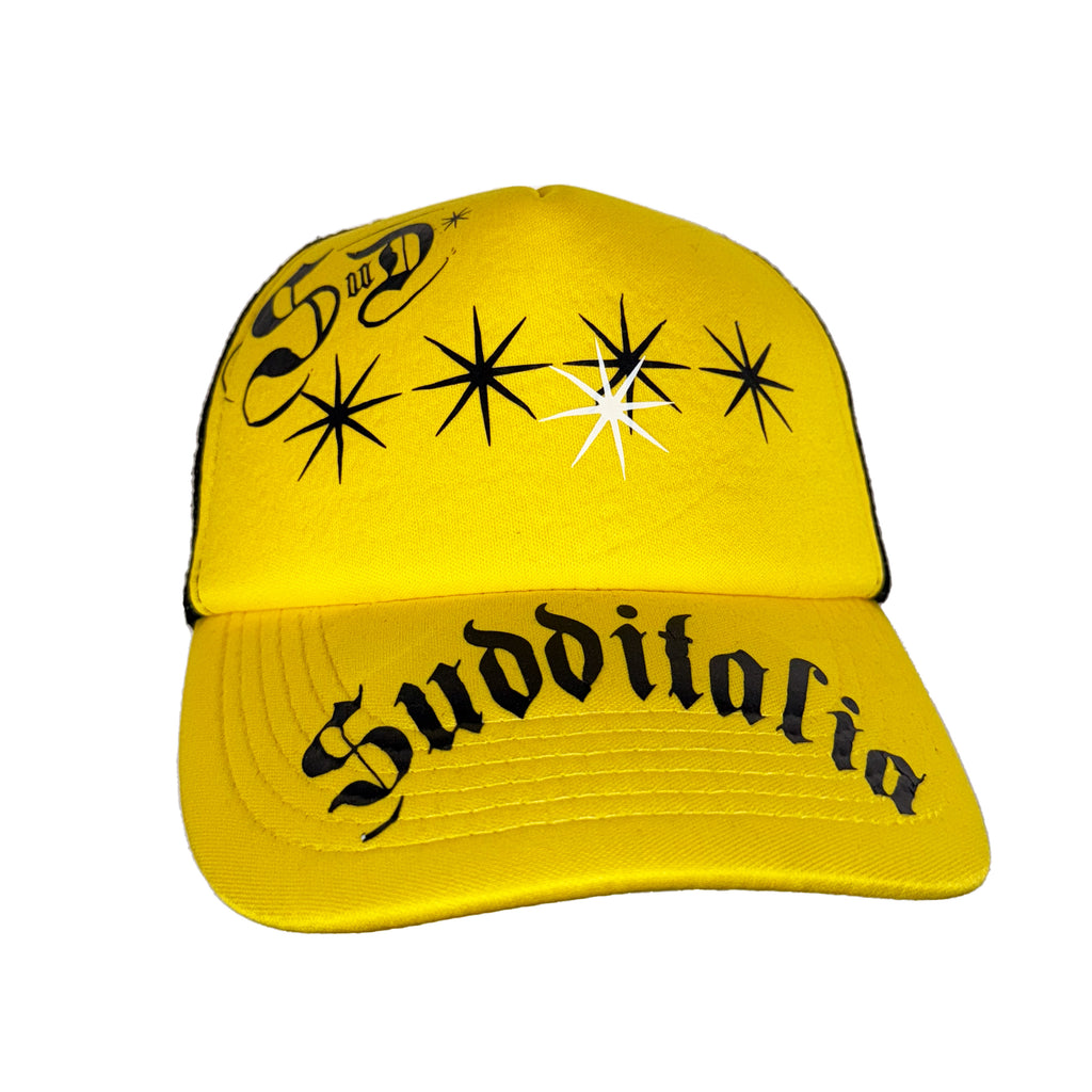 Cappello Trucked Giallo e Nero