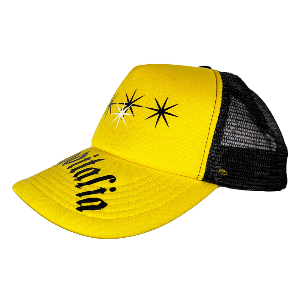 Cappello Trucked Giallo e Nero