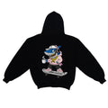 Pink Shark Zip Boxy Hoodie