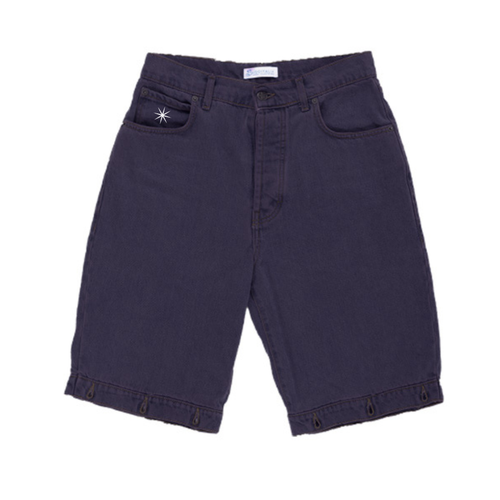 Jeans Long Short Dark Purple