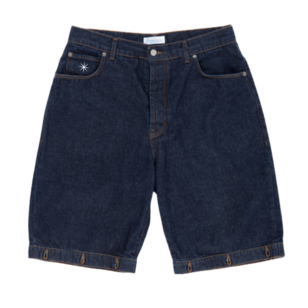 Jeans Long Short Stone Wash