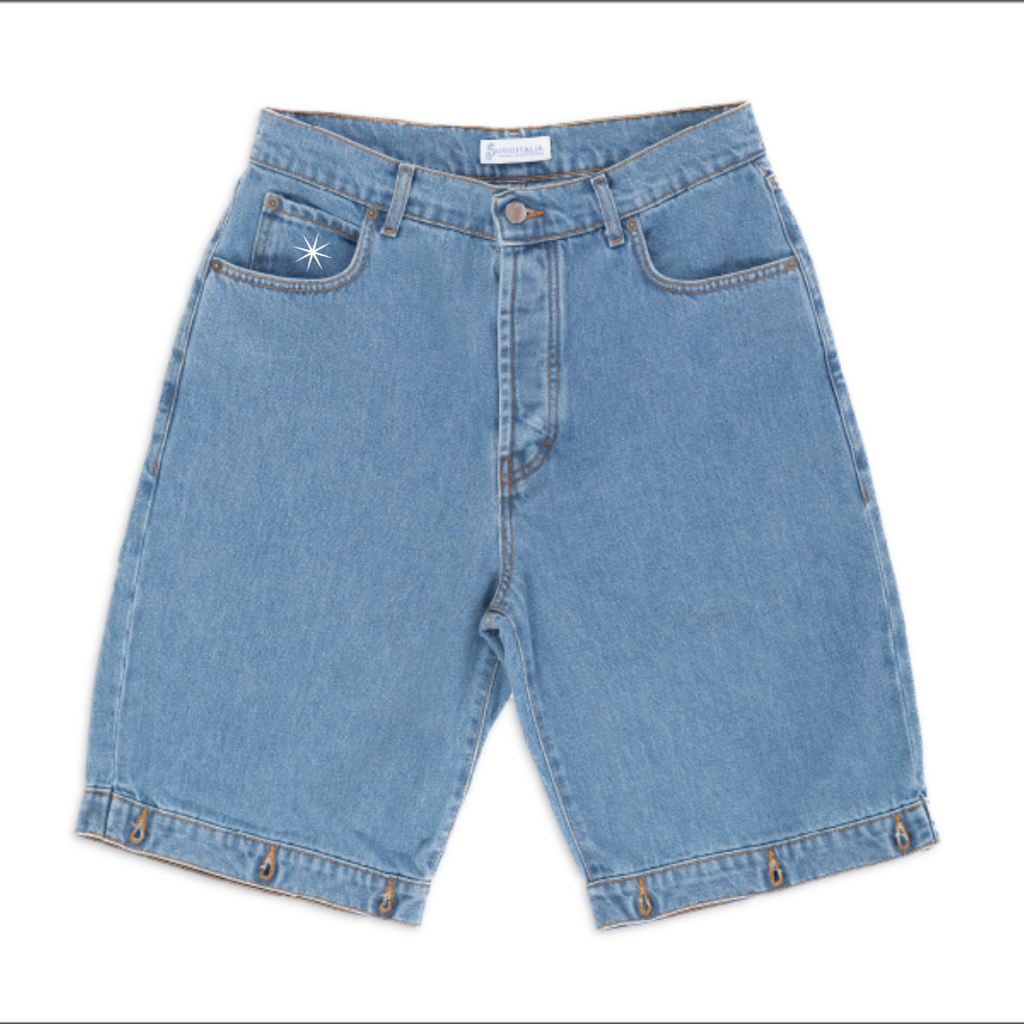 Jeans Long Short Double Stone Wash