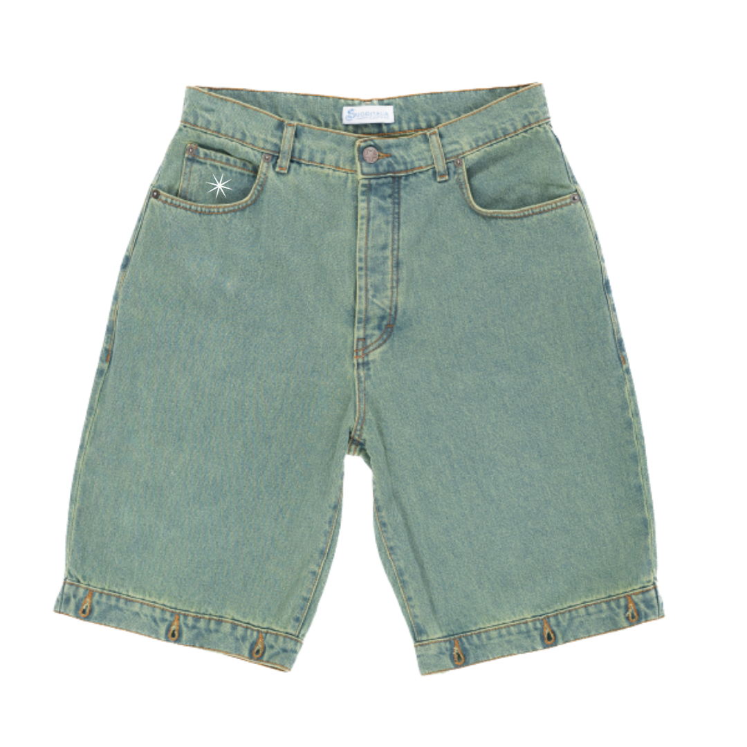 Jeans Long Short Lime