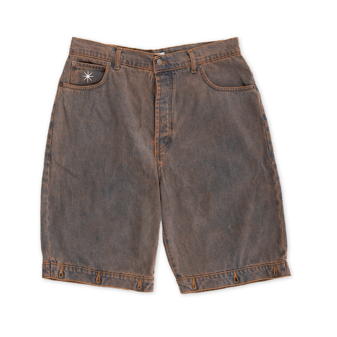 Jeans Long Short Mattone