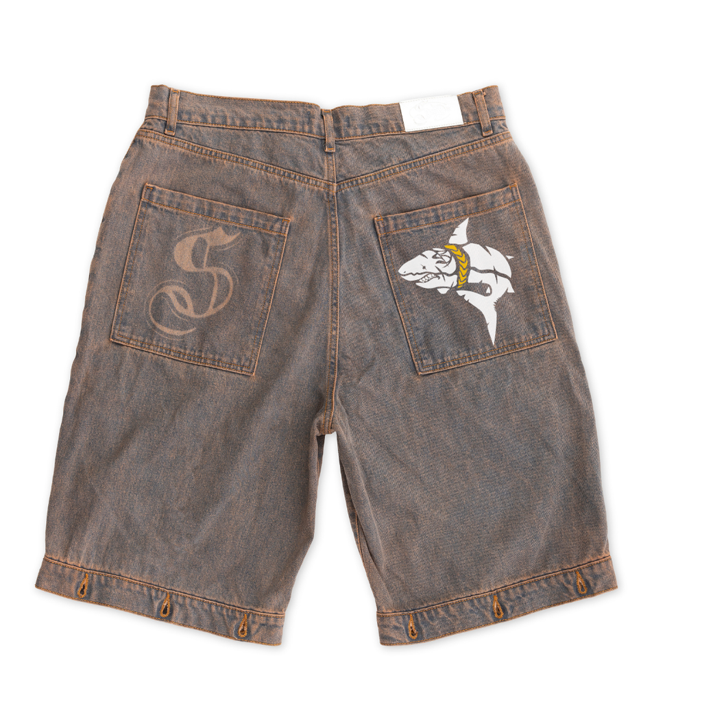 Jeans Long Short Mattone