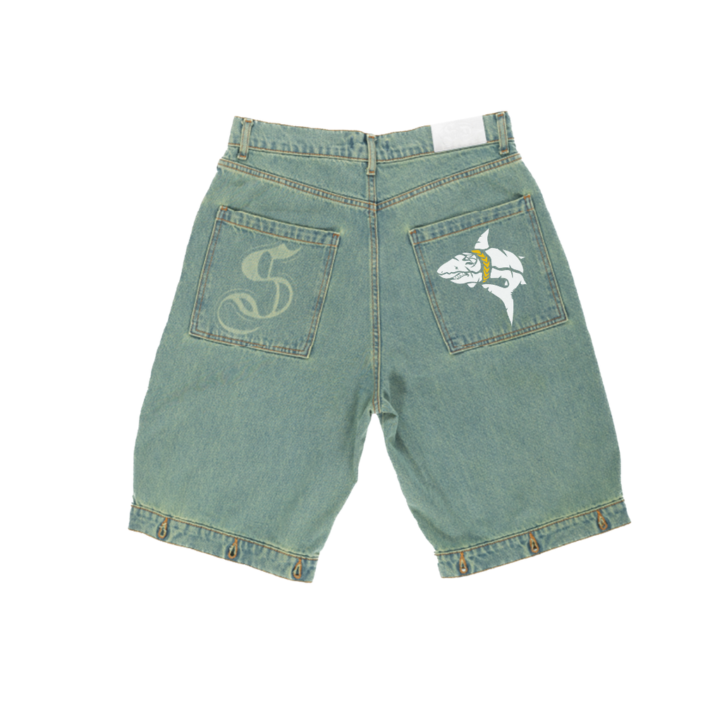 Jeans Long Short Lime