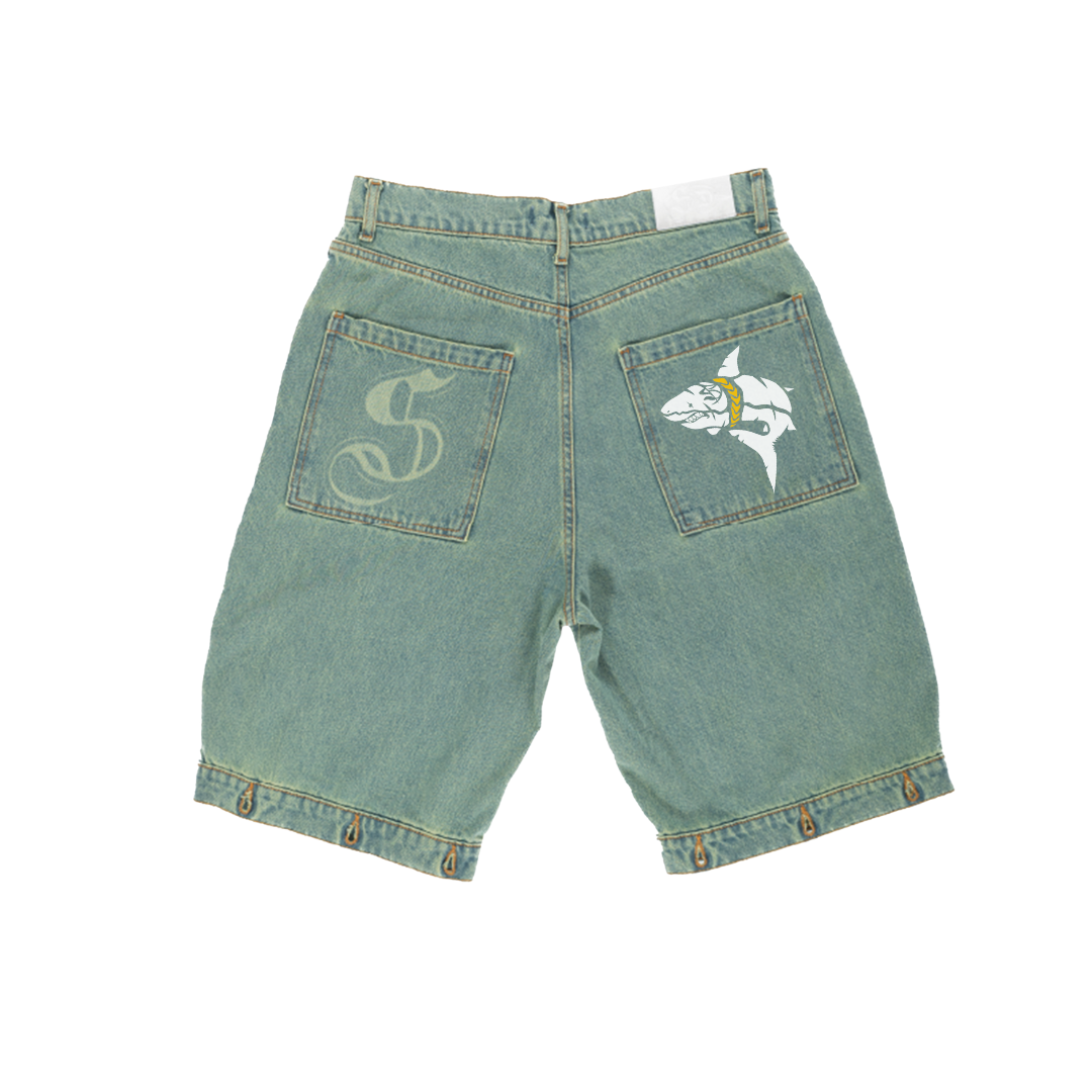 Jeans Long Short Lime