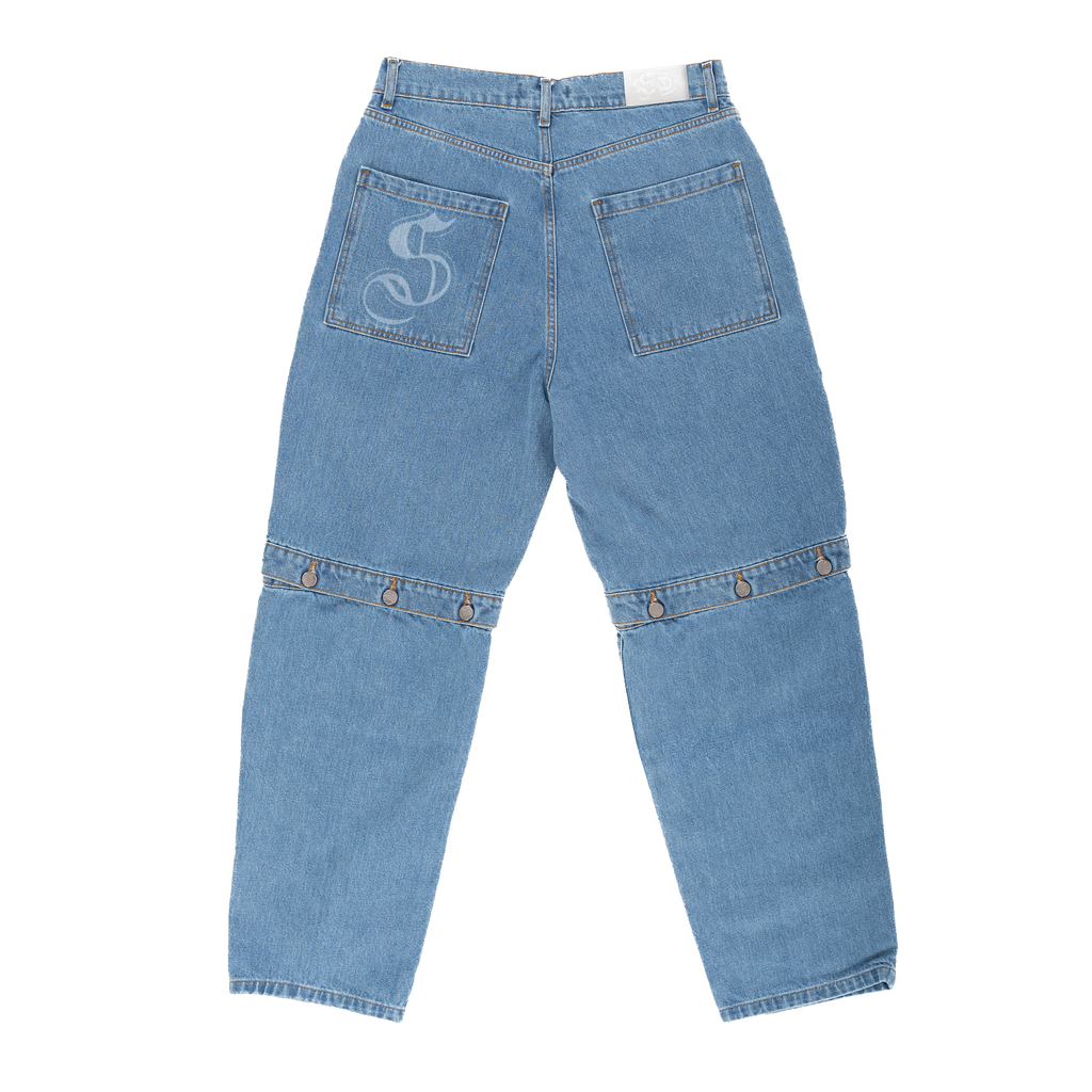 Long Short Double Stone Wash